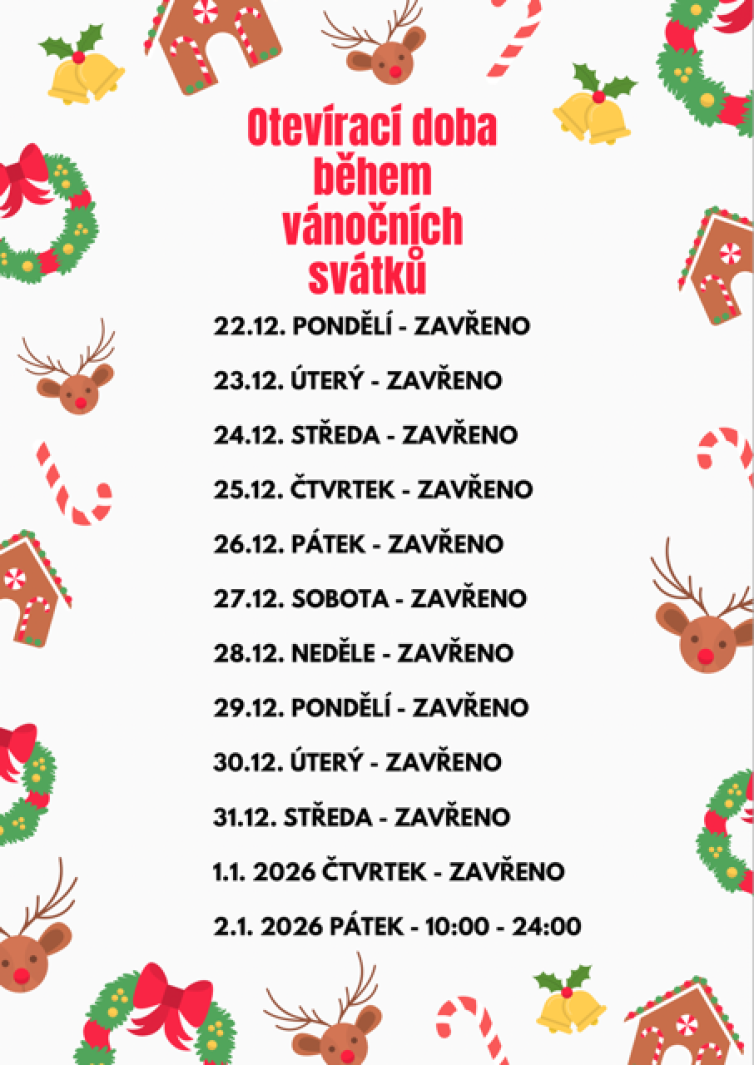 VÁNOČNÍ OTEVÍRAČKA