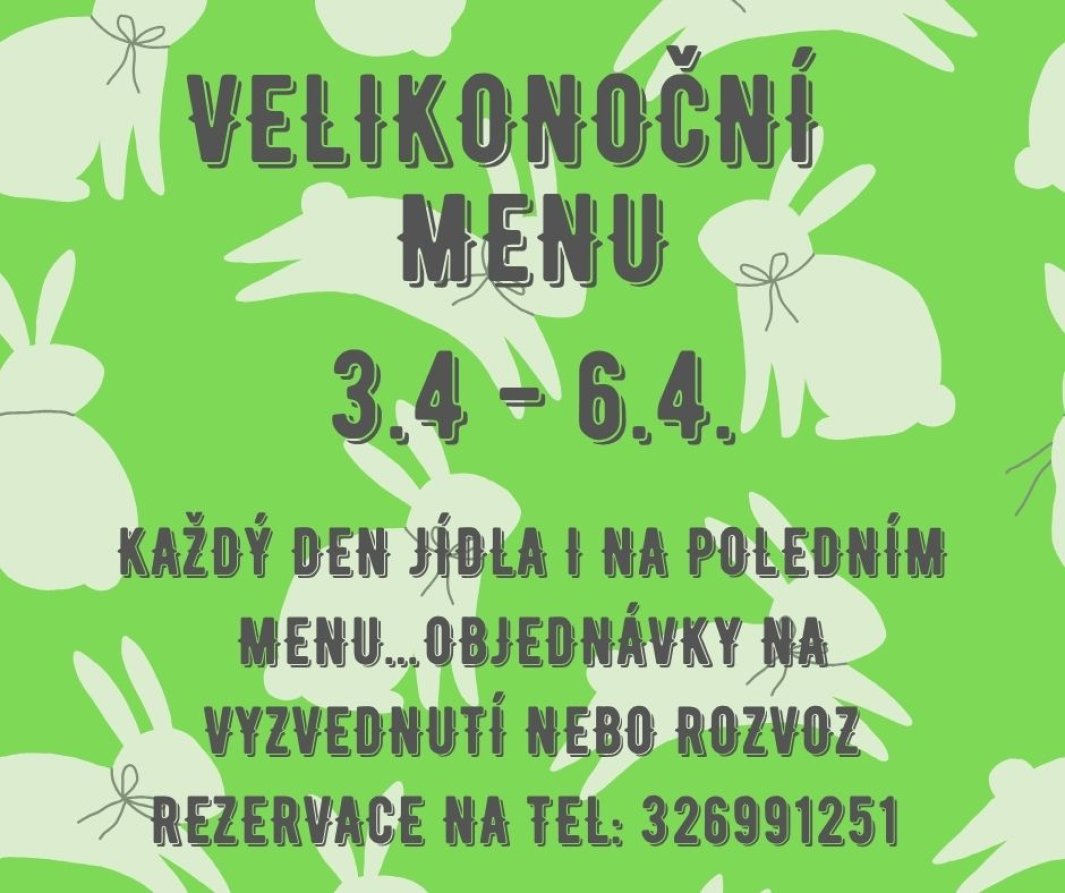 VELIKONOČNÍ MENU